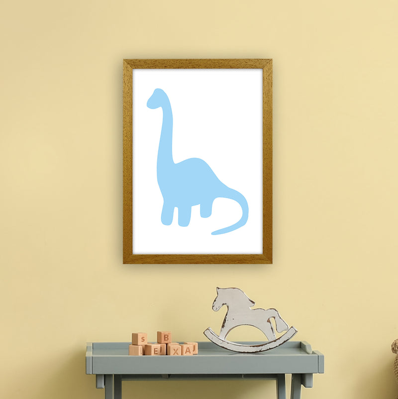 Brach Light Blue  Art Print by Pixy Paper A3 Print Only