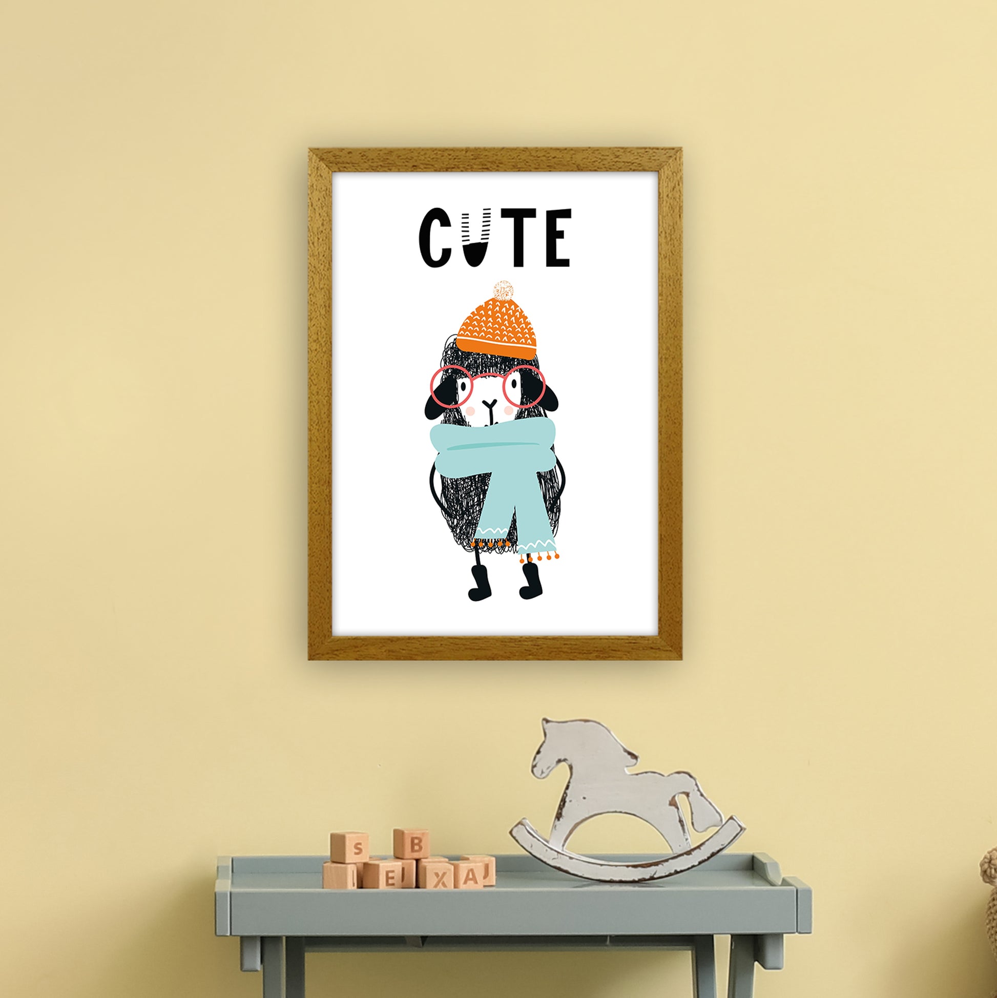 Cute Animal Pop  Art Print by Pixy Paper A3 Print Only