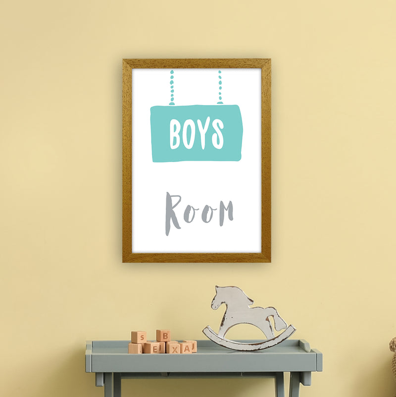 Boys Room Mint  Art Print by Pixy Paper A3 Print Only