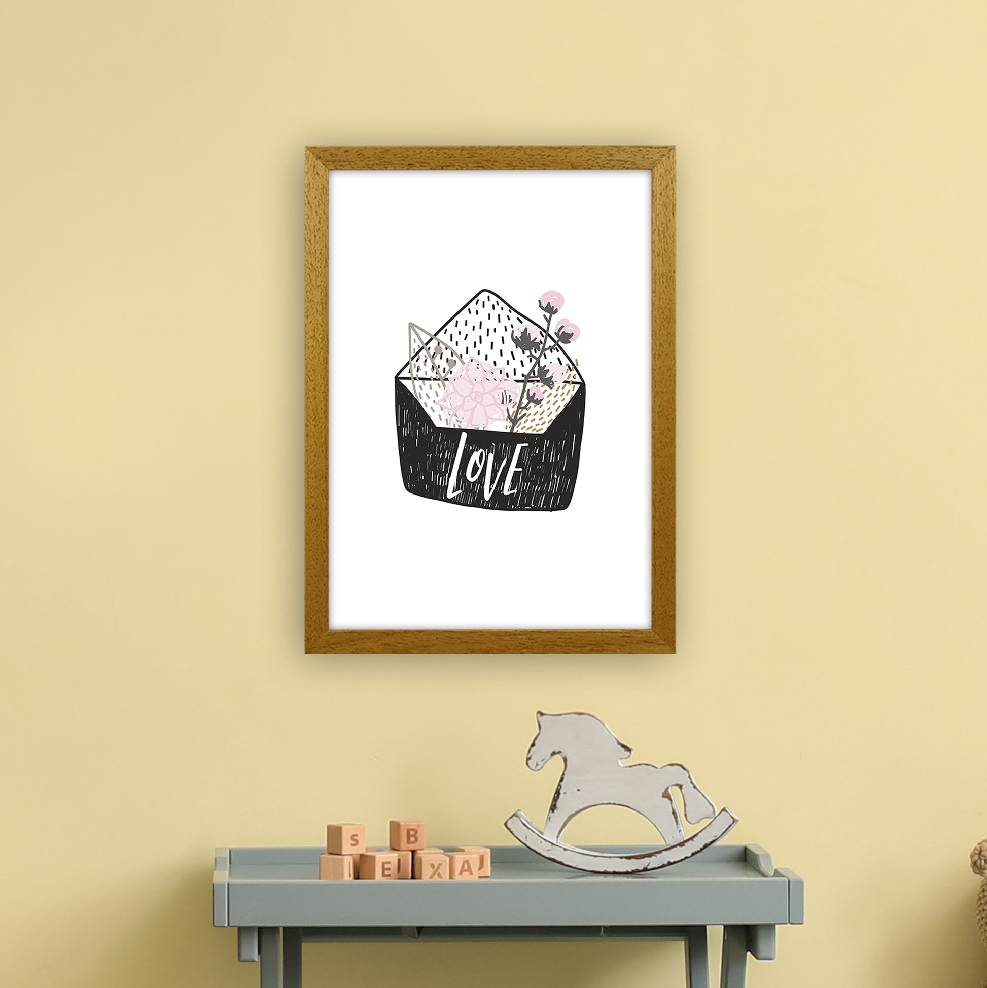 Love Letter  Art Print by Pixy Paper A3 Print Only