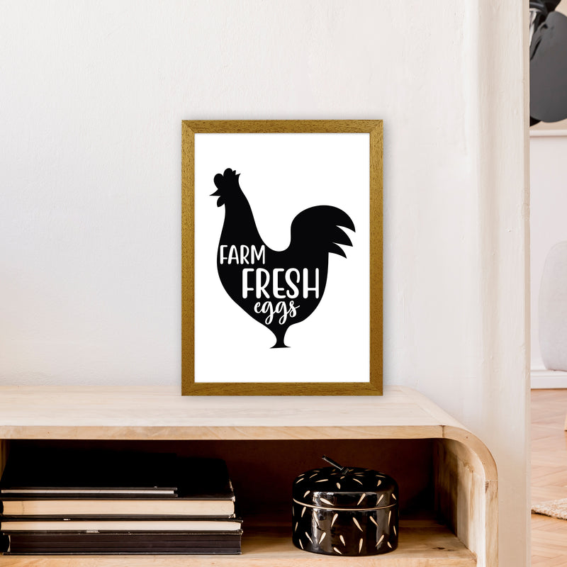 Farm Fresh Eggs  Art Print by Pixy Paper A3 Print Only