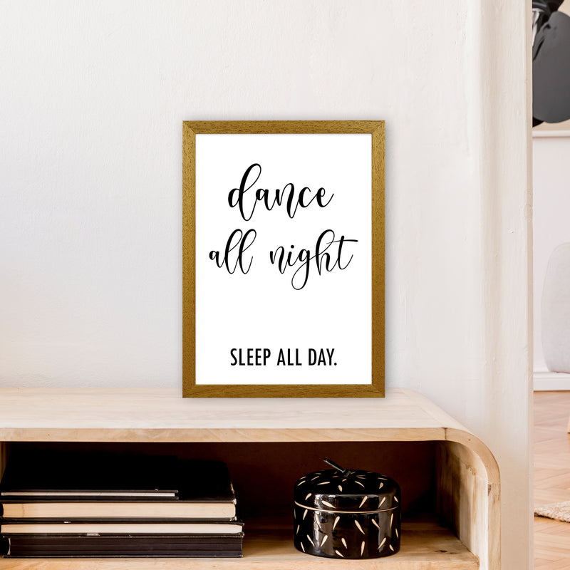 Dance All Night  Art Print by Pixy Paper A3 Print Only