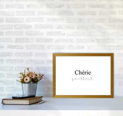 Cherie  Art Print by Pixy Paper A3 Print Only