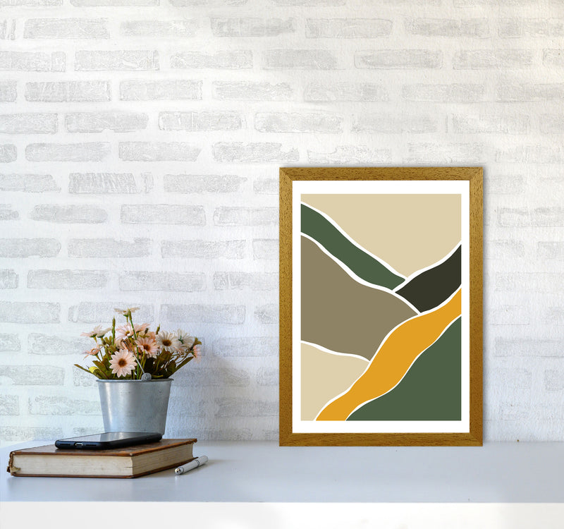Wild Collection Rocky Roads Abstract Art Print by Pixy Paper A3 Print Only