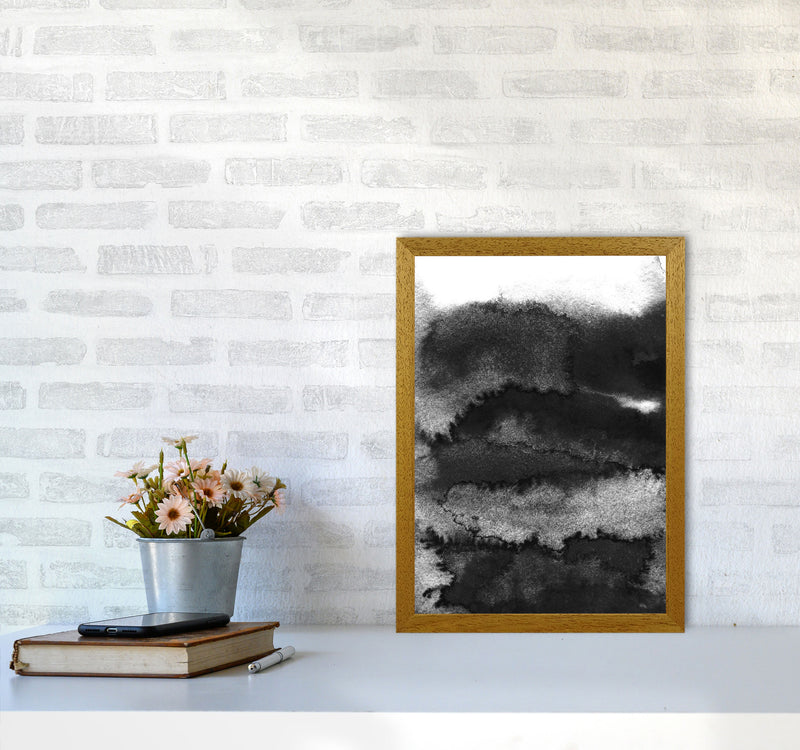Majestic Monochrome Watercolour 16 Art Print by Pixy Paper A3 Print Only