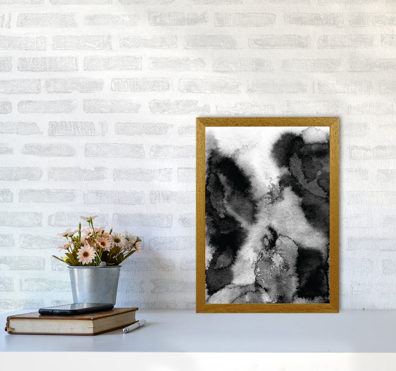 Majestic Monochrome Watercolour 11 Art Print by Pixy Paper A3 Print Only