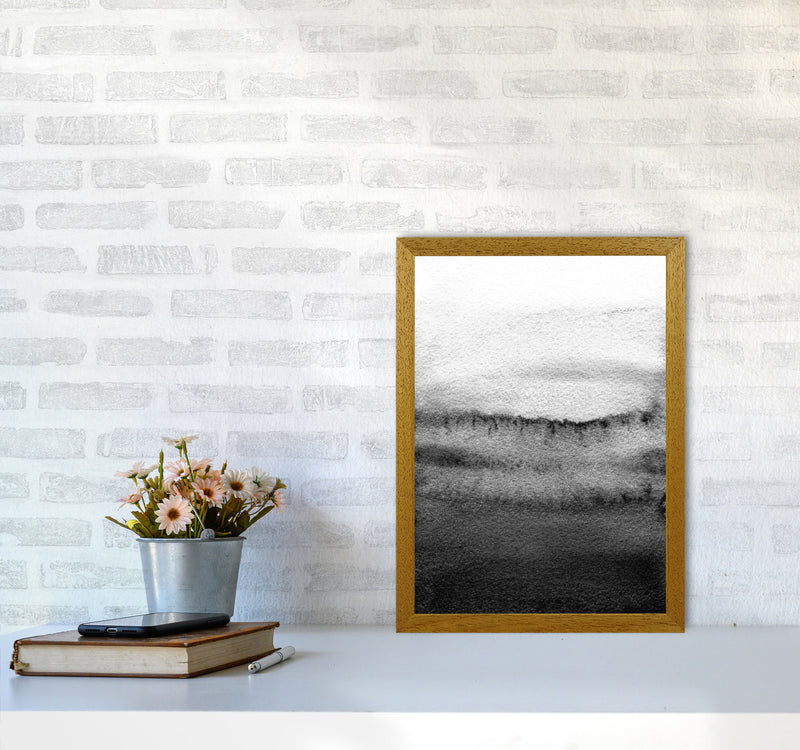 Majestic Monochrome Watercolour 18 Art Print by Pixy Paper A3 Print Only