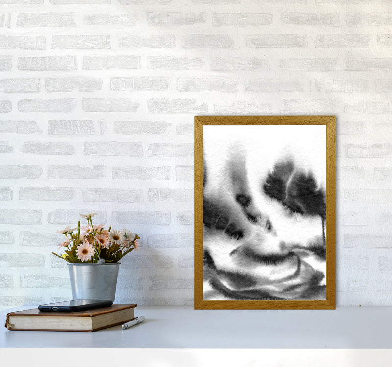 Majestic Monochrome Watercolour 06 Art Print by Pixy Paper A3 Print Only