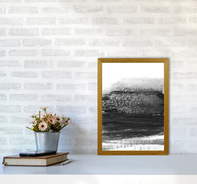 Majestic Monochrome Watercolour 01 Art Print by Pixy Paper A3 Print Only