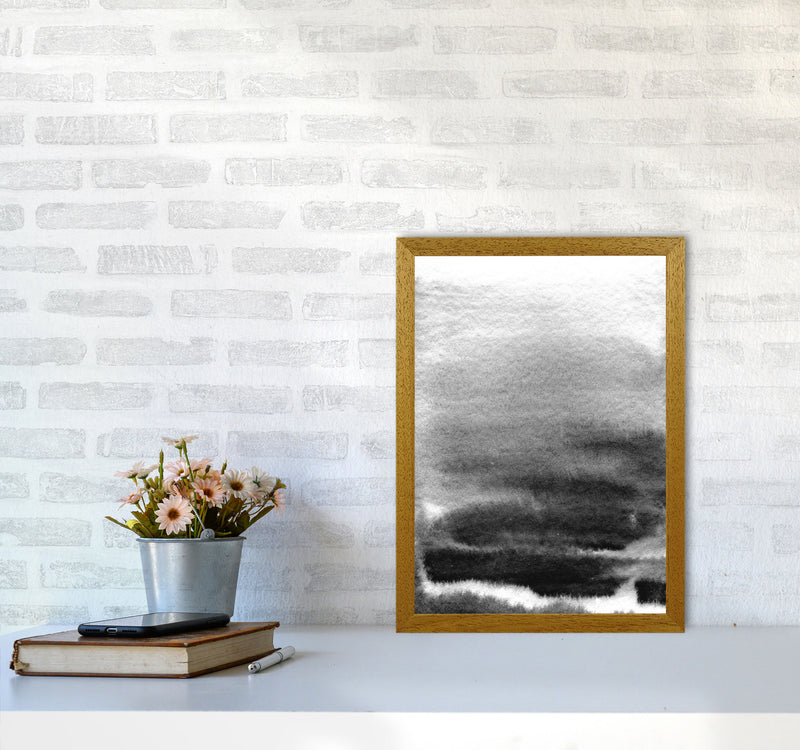 Majestic Monochrome Watercolour 02 Art Print by Pixy Paper A3 Print Only