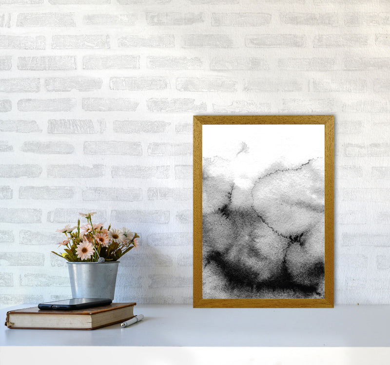 Majestic Monochrome Watercolour 09 Art Print by Pixy Paper A3 Print Only
