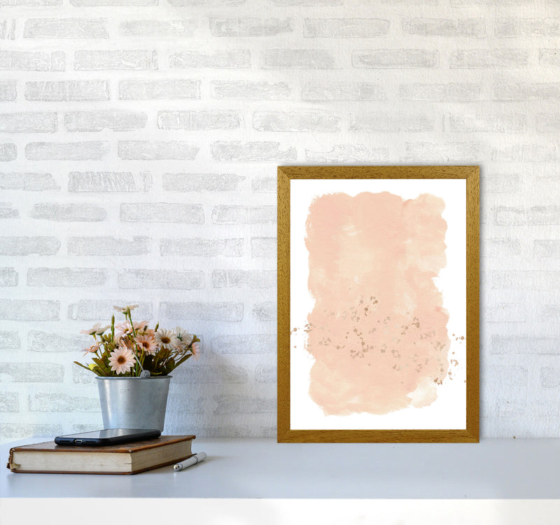 Aztec Blush Watercolour Art Print by Pixy Paper A3 Print Only