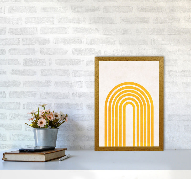 Rainbow mustard Art Print by Pixy Paper A3 Print Only