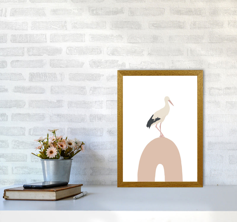 Inspired Bird on Rainbow Art Print by Pixy Paper A3 Print Only
