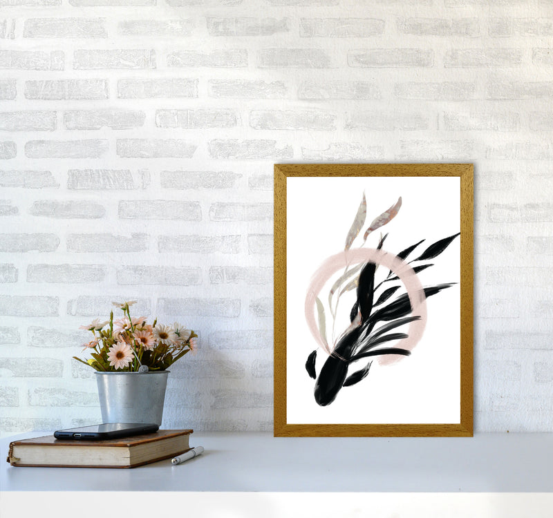 Delicate Floral Fish 02 Art Print by Pixy Paper A3 Print Only