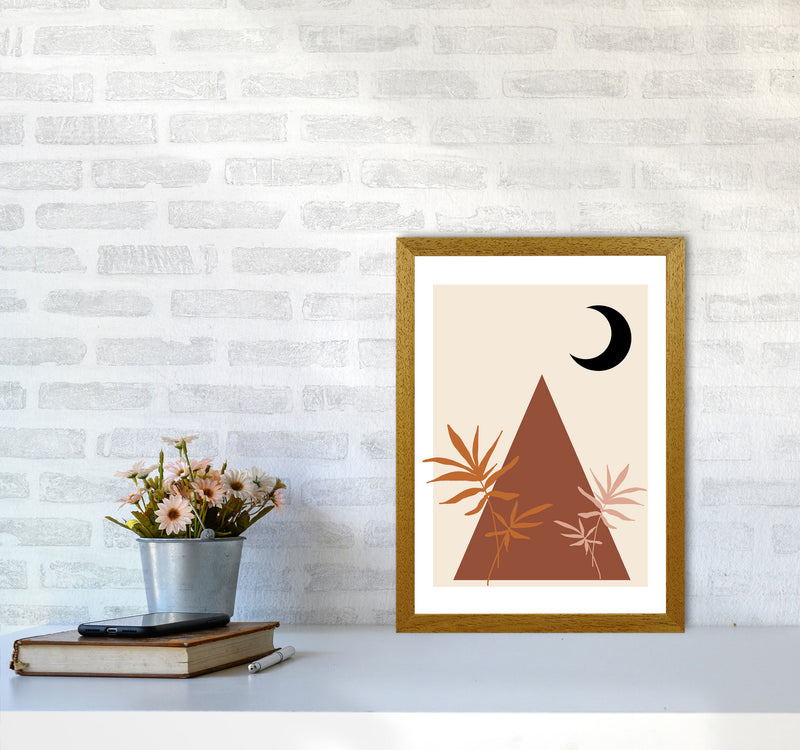 Autumn Maple abstract Art Print by Pixy Paper A3 Print Only