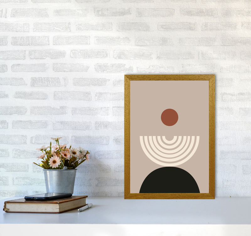 Autumn Lucille abstract Art Print by Pixy Paper A3 Print Only