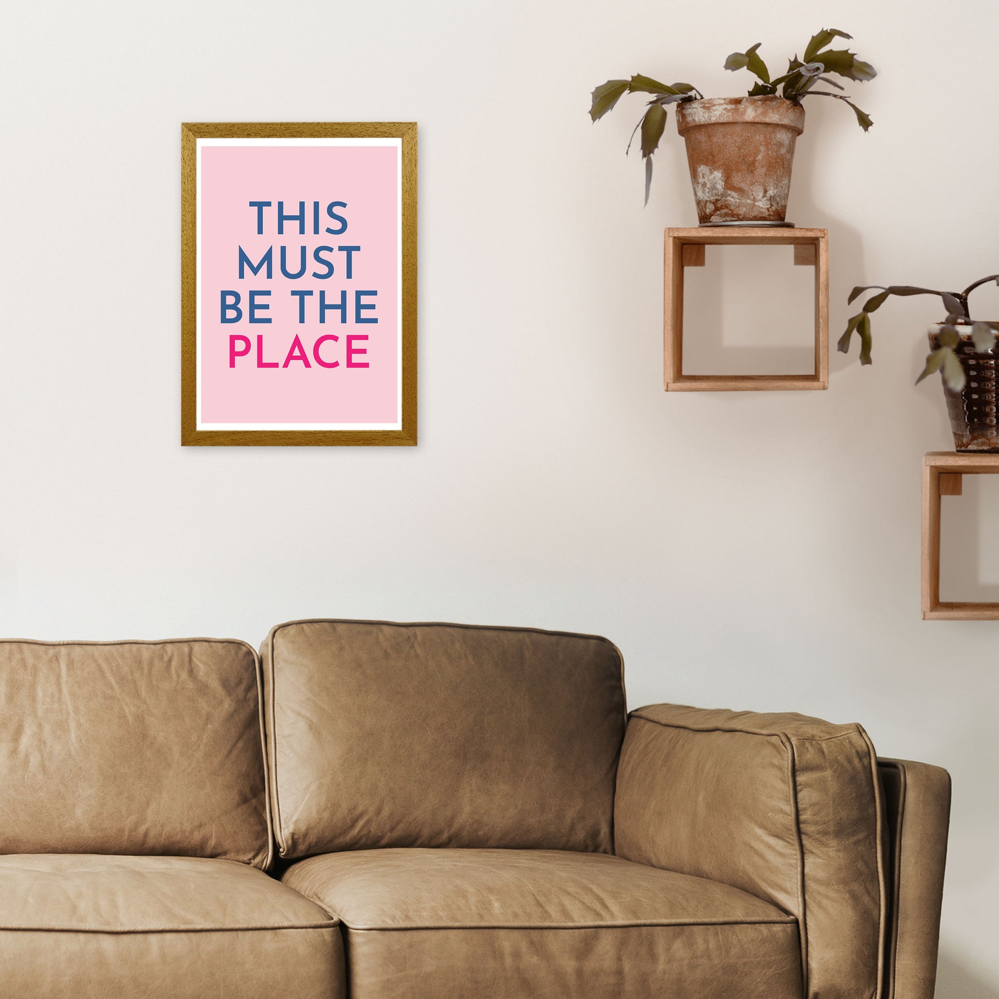 This Must Be The Place Art Print by Pixy Paper A3 Print Only