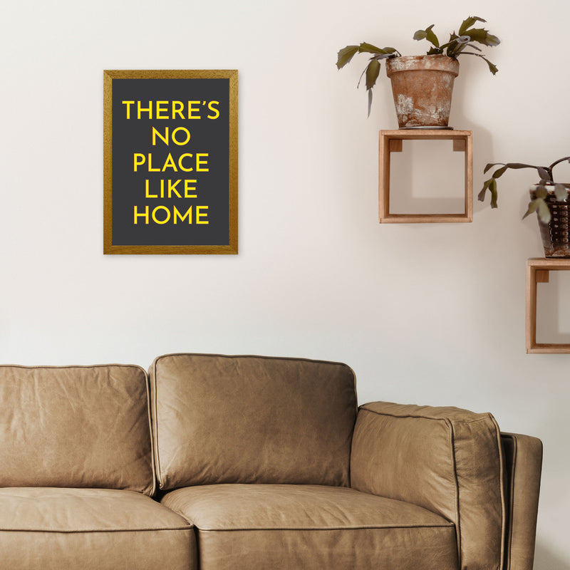 There's No Place Like Home Neon Art Print by Pixy Paper A3 Print Only