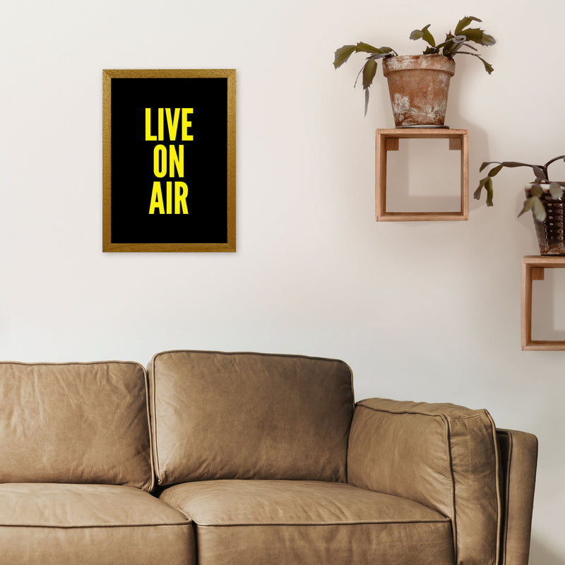 Live On Air Art Print by Pixy Paper A3 Print Only