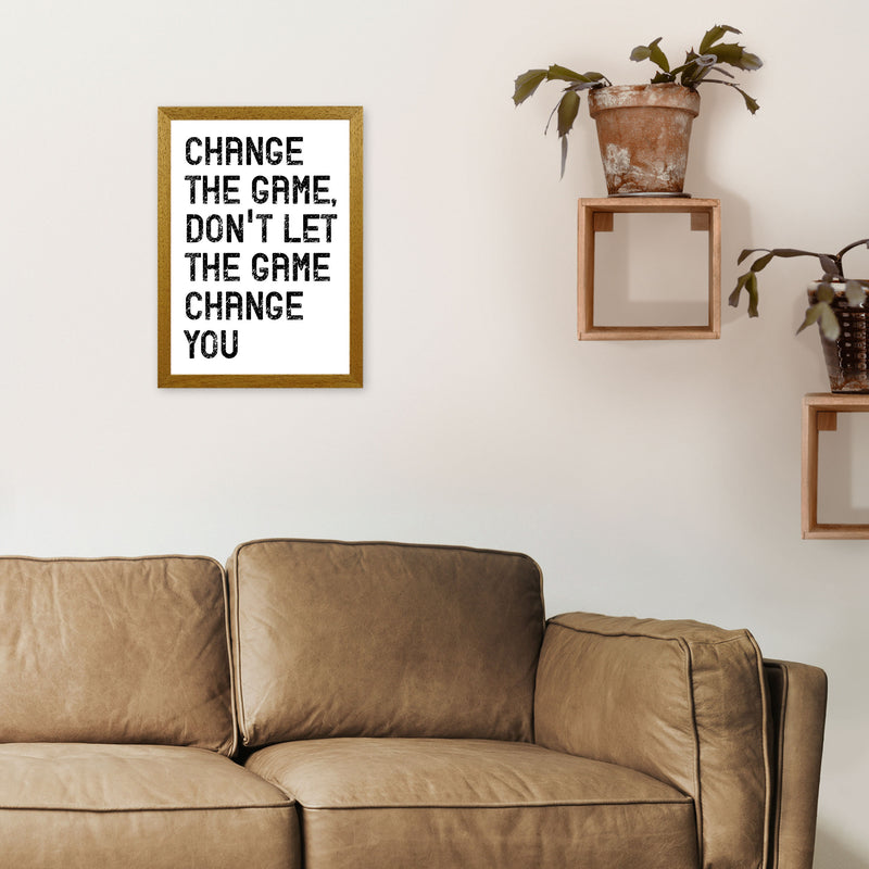 Change The Game Art Print by Pixy Paper A3 Print Only