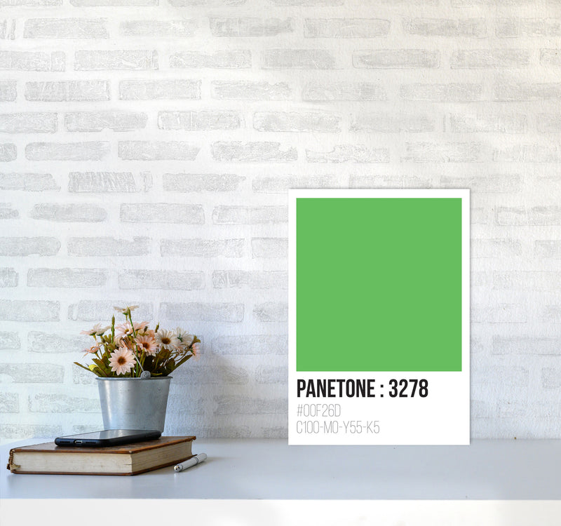 Panetone Colours 3278 Modern Print A3 Black Frame
