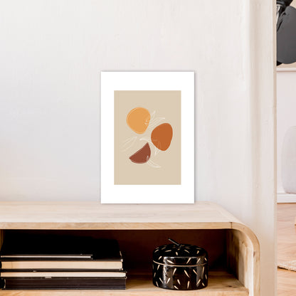 Mica Fruit N2  Art Print by Pixy Paper A3 Black Frame