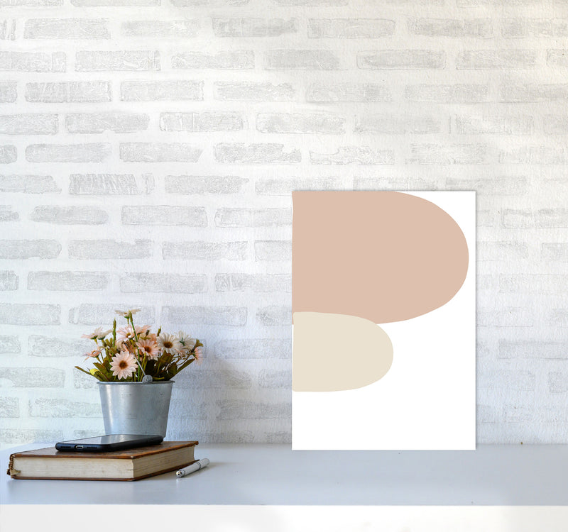 Inspired Side Stones Art Print by Pixy Paper A3 Black Frame