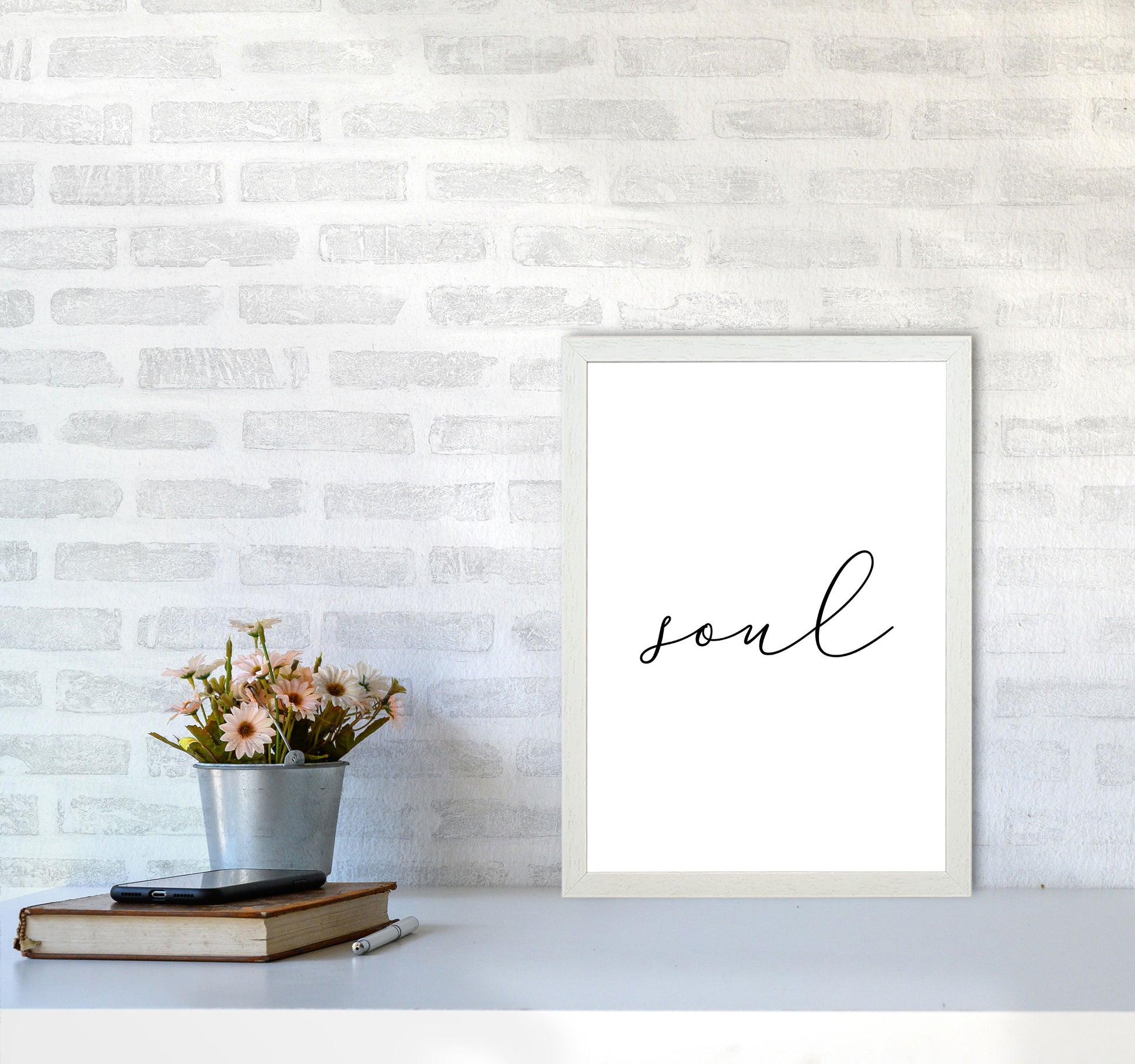 Soul Modern Print A3 Oak Frame