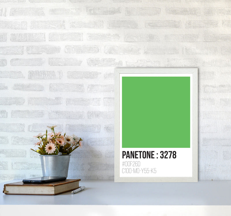 Panetone Colours 3278 Modern Print A3 Oak Frame