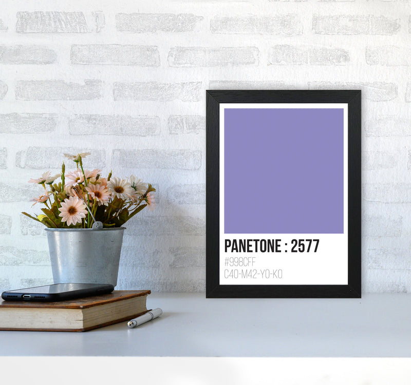 Panetone Colours 2577 Modern Print A4 White Frame