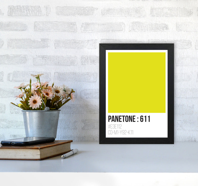 Panetone Colours 611 Modern Print A4 White Frame