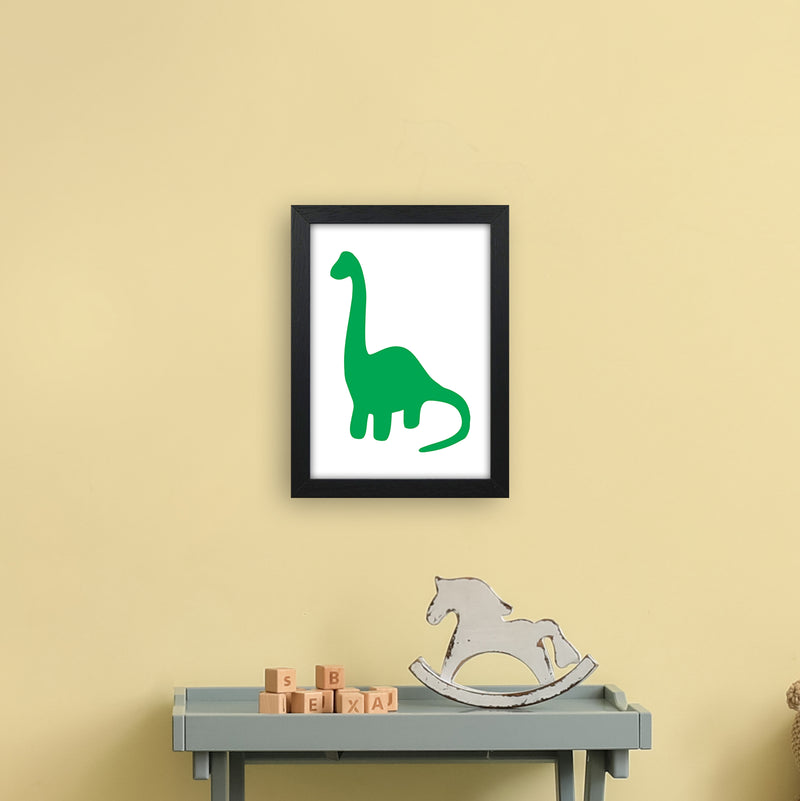 Brach Green  Art Print by Pixy Paper A4 White Frame