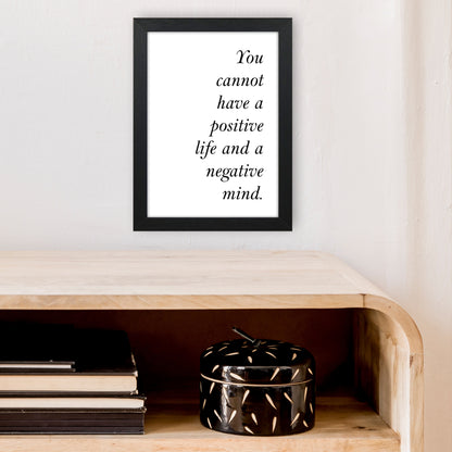 You Cannot Have  Art Print by Pixy Paper A4 White Frame