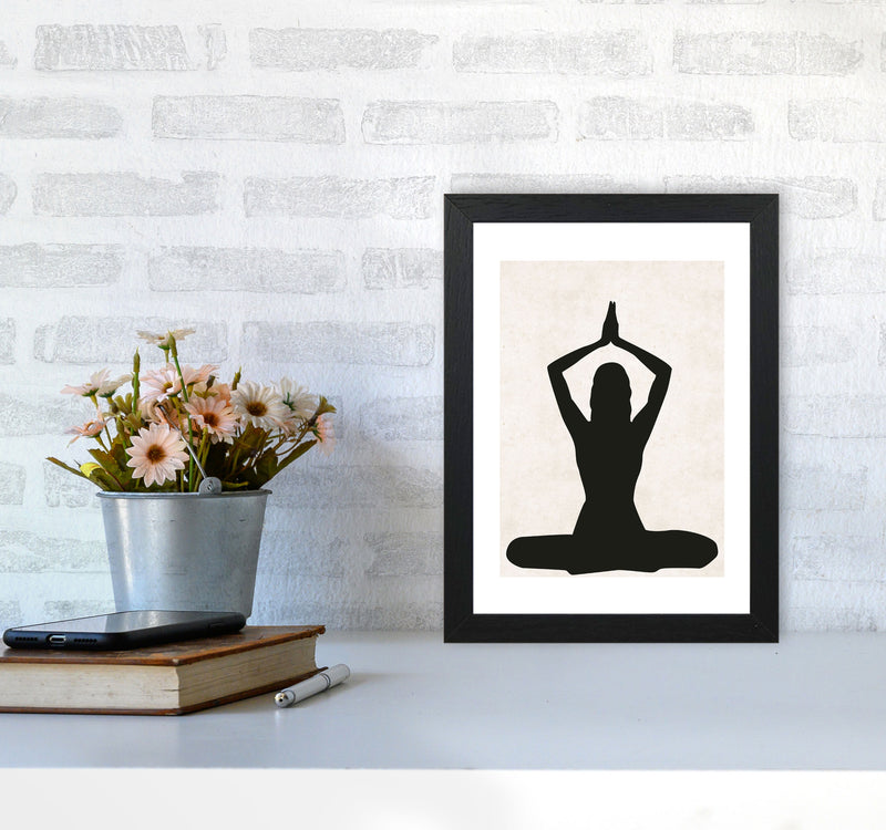 Autumn Olga abstract Art Print by Pixy Paper A4 White Frame