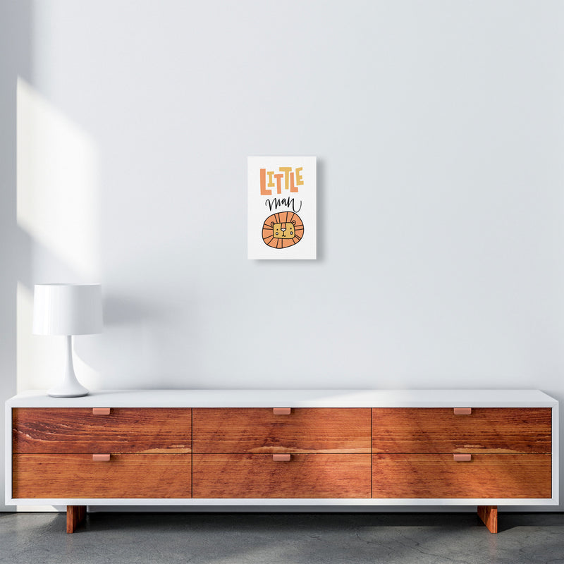 Little Lion Man Framed Nursey Wall Art Print A4 Canvas