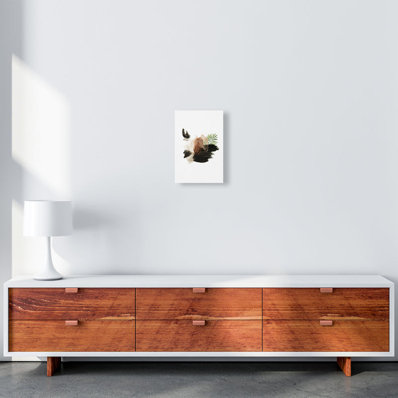 Exotic Abstract Shapes  Art Print by Pixy Paper A4 Canvas