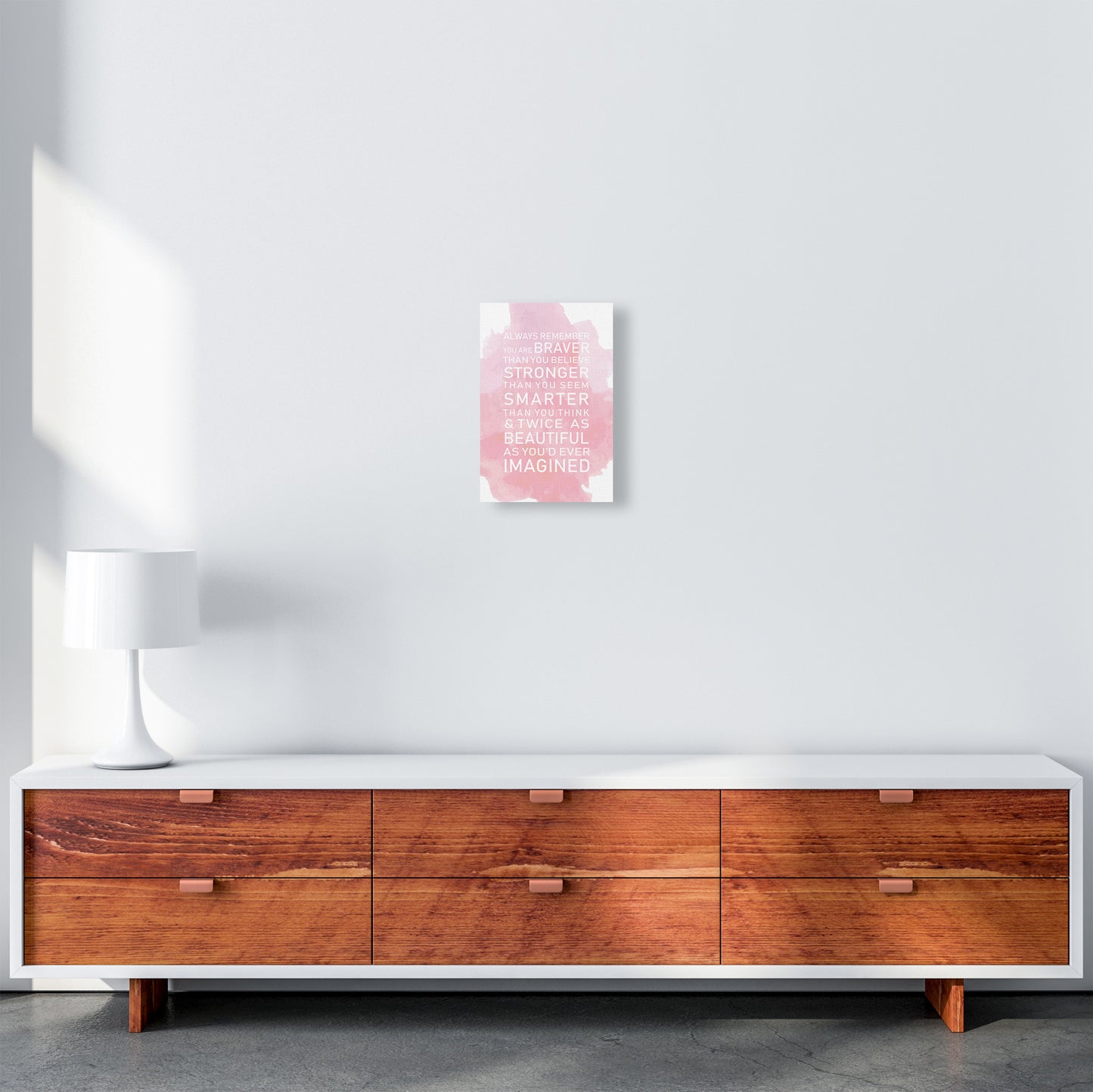 Smarter Than You Think Art Print by Pixy Paper A4 Canvas