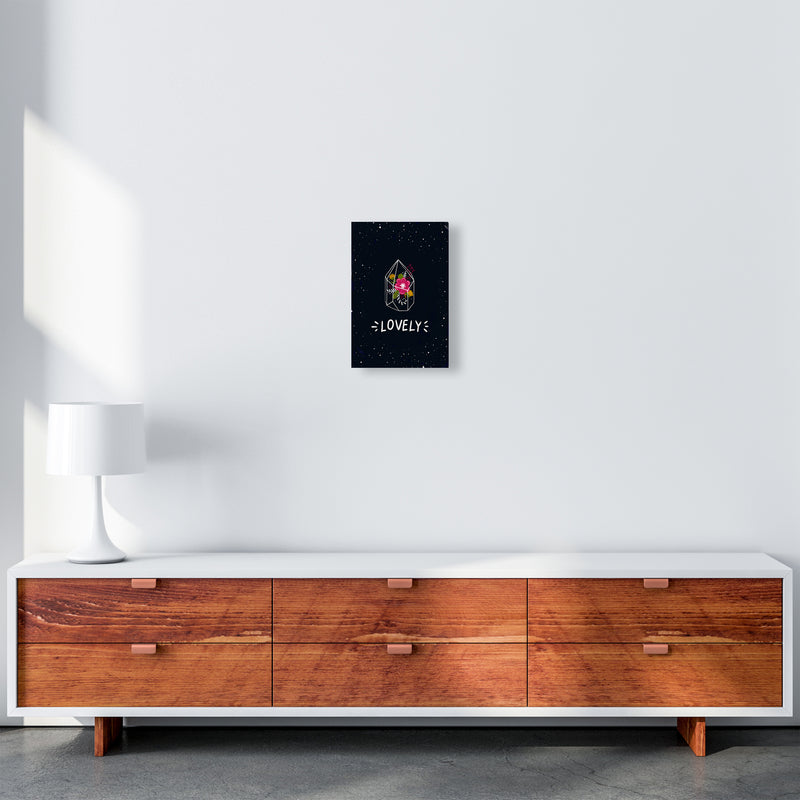 Lovely Night Sky  Art Print by Pixy Paper A4 Canvas