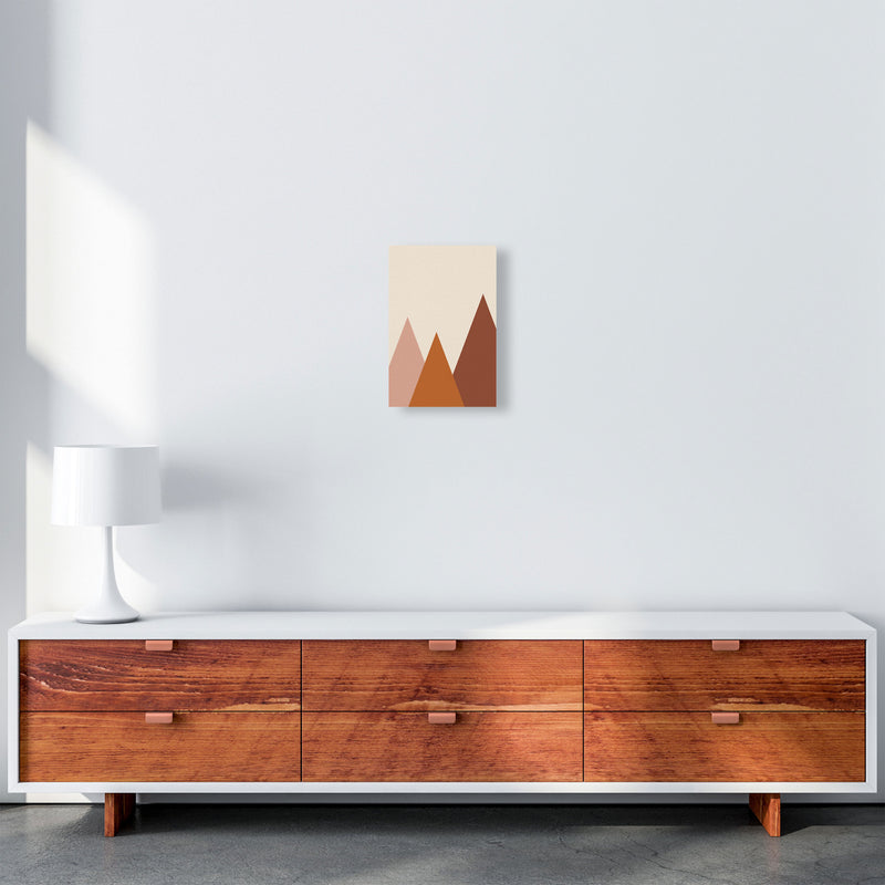 Autumn Rolly abstract Art Print by Pixy Paper A4 Canvas