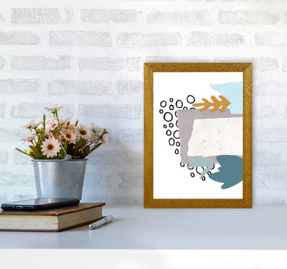 Reef Shapes Abstract 2 Modern Print A4 Print Only