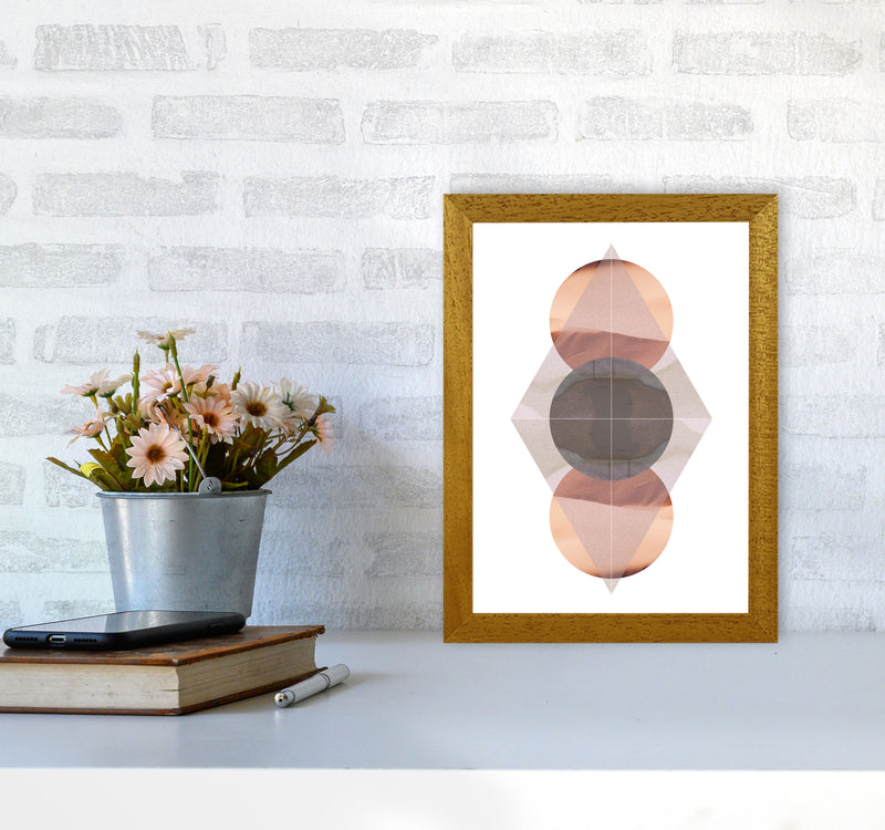 Abstract Sandstorm 3 Modern Print A4 Print Only