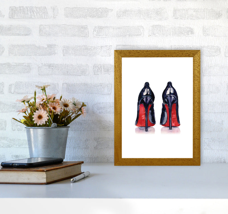 Black High Heels Modern Print A4 Print Only