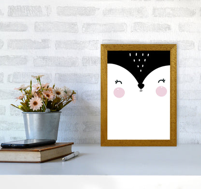 Penguin Face Scandi Modern Print A4 Print Only