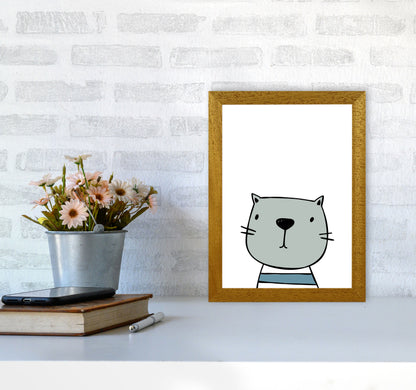 Cat Modern Print Animal Art Print A4 Print Only