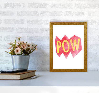 POW Watercolour Modern Print A4 Print Only