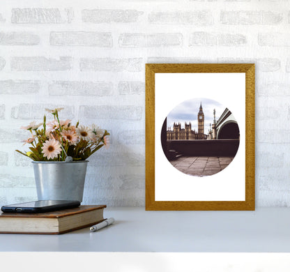 London Big Ben Modern Art Print, Framed Wall Art A4 Print Only