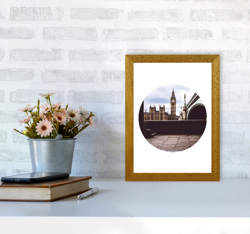 London Big Ben Modern Art Print, Framed Wall Art A4 Print Only