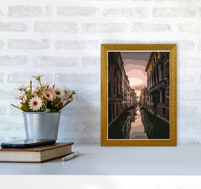 Venice Portrait 3 Modern Print A4 Print Only