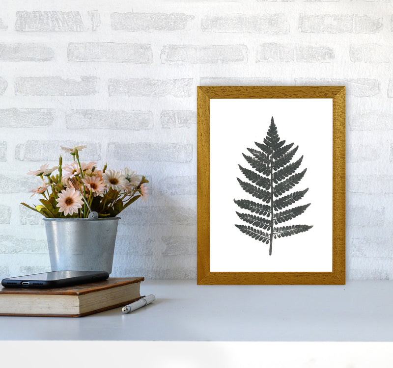 Vintage Fern Modern Print, Framed Botanical & Nature Art Print A4 Print Only
